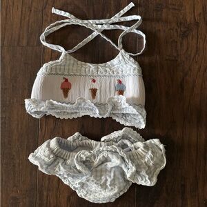 Striped Ice Cream Kids Swim